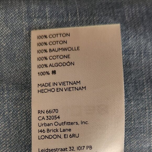 Free People Denim Look Dress. NWT. Size Medium - Picture 11 of 12